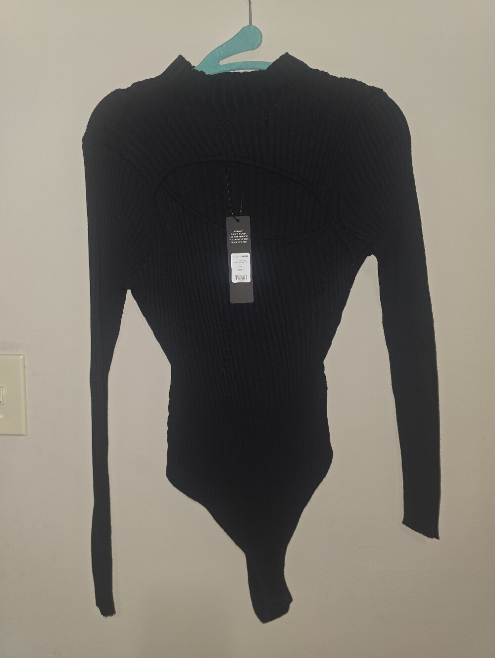 Fashion Nova Sweater Bodysuit Size L
